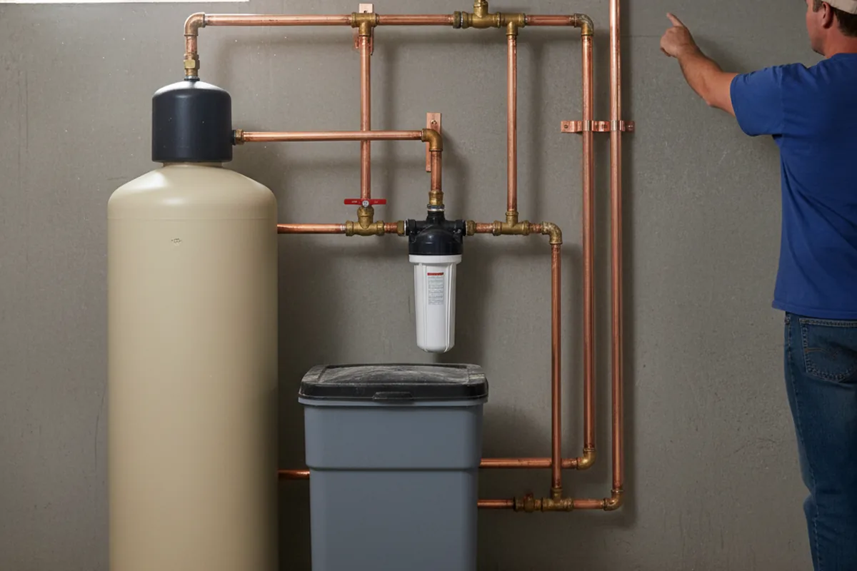 Whole-house water treatment system installed in Cades